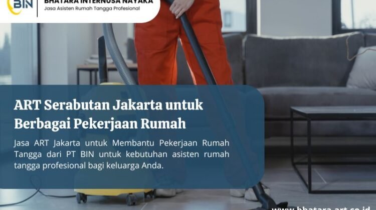 ART Serabutan Jakarta untuk Berbagai Pekerjaan Rumah